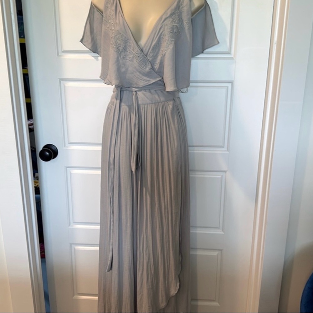 Free people wrap maxi dress